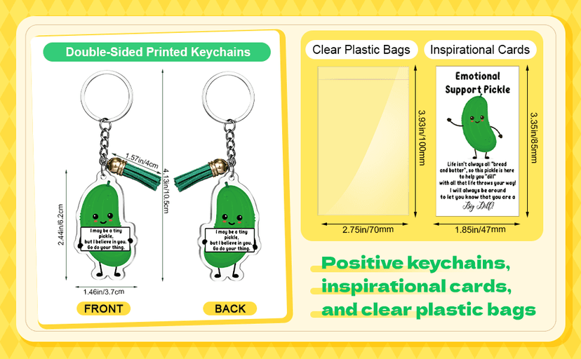 Positive Support Keychains Appreciation Gifts for Coworkers Employee Christmas Thanksgiving Funny Positive Gifts
