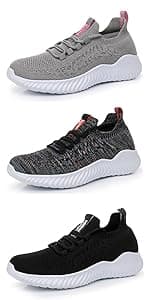 FLARUT Running Shoes Womens Lightweight Fashion Sport Sneakers Casual Walking Athletic Non Slip