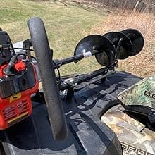 GardenTrax Earth Auger Combo 43cc 2cycle Powerhead with 8 Inch Auger Drill Bit EPA Compliant Post Hole Digger