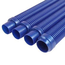 VINGLI Pool Vacuum Cleaner Automatic Sweeper Swimming Pool Creepy Crawler Vacuum with 33FT Hoses (Navy Blue&White)