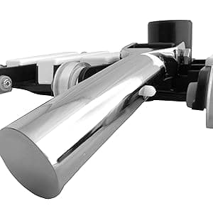 FibroPool Professional-Grade Flexible Pool Vacuum Head - Extra-Wide, Weighted Design for Effortless, Deep Cleaning on All Surfaces - Compatible with Standard Swimming Pool Poles & Hoses