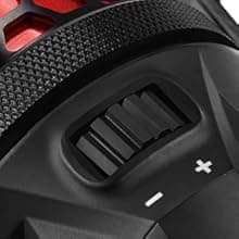 KastKing Brutus Spincast Fishing Reel,Easy to Use Push Button Casting Design,High Speed 4.0:1 Gear Ratio,5 MaxiDur Ball Bearings, Reversible Handle for Left/Right Retrieve, Includes Monofilament Line.