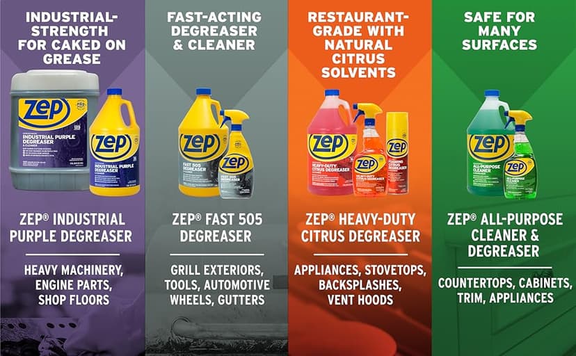 Zep ZU505128 Fast 505 Cleaner and Degreaser 128 Ounces