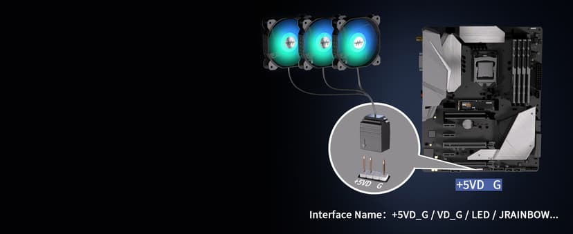 MUSETEX PC CASE ATX 6 PWM ARGB Fans Pre-Installed, Type-C Mid Tower Computer Case with Full-View Dual Tempered Glass, Gaming PC Case,Black(K2)