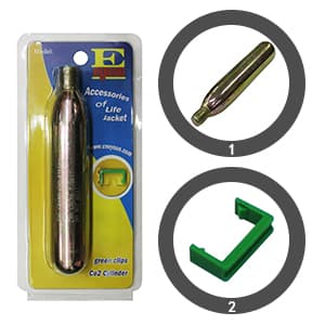 Eyson Inflatable Life Jacket Life Vest Basic Manual (639 Green Camouflage Manual)