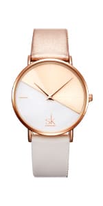 SHENGKE Creative Watch Ultra-Thin Strap Casual Fashion Quartz Minimalist Watch