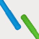 Hollow Teething Tubes Toys for Babies Girls Boys, 6 Pack Silicone Baby Teether Toy Tube for Infants with Nursing Biting Chewing, Chew Straws for Toddlers 6-12 Months (Style A)