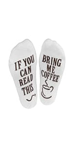 Haute Soiree Women's Novelty Socks - “If You Can Read This, Bring Me Some” - One Size Fits All