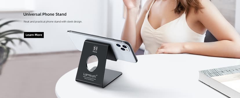 Lamicall Watch Stand for Apple Watch Magnetic Fast Charger - Desk Charging Stand Holder Dock for Apple iWatch Series SE3 SE2 Ultra 3, Series 11 10 9 8 7 6 5(49mm 46mm 45mm 44mm 42mm 41mm 40mm 38mm)