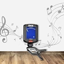 LyxPro Left Hand 39 Inch Electric Guitar and Starter Kit for Lefty Full Size Beginner’s Guitar, Amp, Six Strings, Two Picks, Shoulder Strap, Digital Clip On Tuner, Cable and Soft Case - Blue