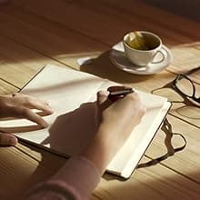 Personalized Leather Journals to Husband Engraved Antique Notebook Handmade Leather Bound Custom Notepad for Men Gift from Wife Diary Ideal Gifts at Valentine's Day, Christmas, Birthday, Anniversary