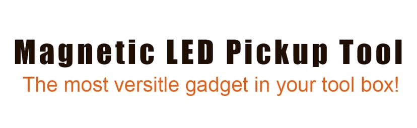 Magnetic Pickup Tool, Gifts for Men, Telescoping Magnet Flashlight, Gifts Idea & Stocking Stuffers for Men, Teen Boys, Mechanic, Boyfriend, Christmas Gifts for Dad, Husband, Father, Black