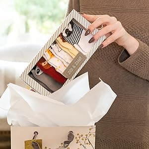 ZIRI & ZANE Baby Sock Gift Set - 7 Unique Pairs, Cute & Funny Unisex Newborn Gifts for Baby Showers & Registries