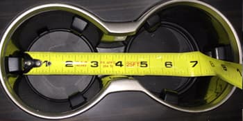 Car Cup Holder Coasters-Car Interior Accessories 2.75 inch Silicone Anti Slip Cute Dog Paw Car Coaster -Universal (Pack of 2)