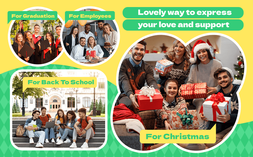 Positive Support Keychains Appreciation Gifts for Coworkers Employee Christmas Thanksgiving Funny Positive Gifts