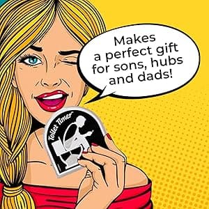 Katamco The Original Toilet Timer (Classic), As Seen on Shark Tank. Funny Gift for Men, Husband, Dad, Son, Birthday, Christmas, Father's Day.