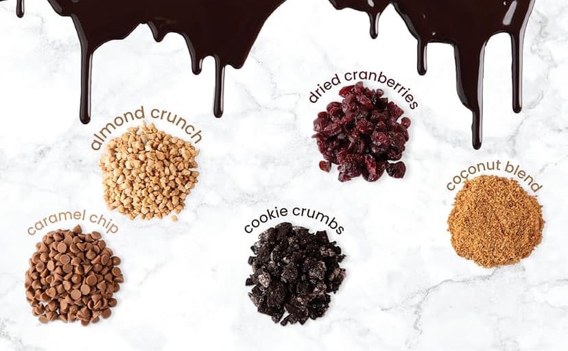 5 Valentines Chocolate Biscotti Gift Box, Gourmet Cookie Gift Basket for Food Delivery, Fancy Cookies Gift Ideas for Women, Men, Wife Girlfriend