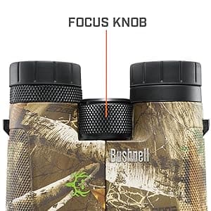 Bushnell Powerview 10x42 BoneCollector Binoculars -All-Purpose Adult Binoculars for Hunting, Birdwatching, Travel, Fishing & More, Realtree Edge Camo