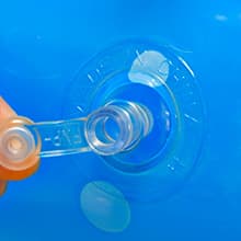 Garden Round Inflatable Baby Swimming Pool, Portable Inflatable Child/Children Little Pump Pool,Kiddie Paddling Pool Indoor&Outdoor Toddler Water Game Play Center for Kids/Girl/Boy