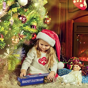 Mixi Magnetic Dart Board Outdoor Game for Kids with 12 Darts, Best Toys Gifts for Teenage Boys Girls Age 5 6 7 8 9 10 11 12 13 14 15 16 Years