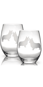 Greenline Goods – Fly Fishing Glass Set for Fisherman and Outdoorsman – Fly Lures Themed 10 oz Whiskey Drinking Glass Set of 2