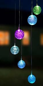 Hummingbird Solar Chimes,Unique Birthday Gifts for Women/Mom/Grandma,Best Idears Grardening B07TLHZJ31