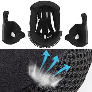 ILM Bluetooth Integrated Modular Flip up Full Face Motorcycle Helmet Sun Shield Mp3 Intercom Model 953/953 PRO
