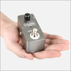 LEKATO Guitar Looper Effect Pedal Loop Pedal 5 Minutes Looping Time Looper Pedal ONE Looper Unlimited Overdubs