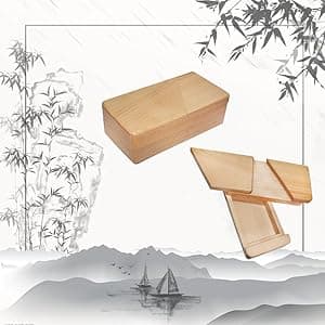 DC-BEAUTIFUL Impossible Puzzle Box 3D Brain Teaser Toy, Original Color Surprise Wooden Magic Box Gift Secret Box for Party Favor Birthday