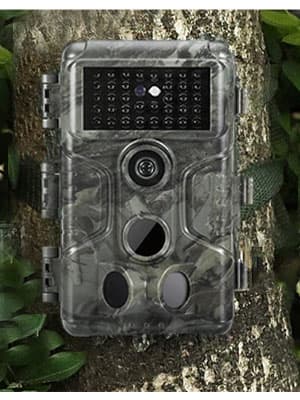 GardePro A3S Trail Camera (Non-Cellular, Non-WiFi), 64MP Photo & 1296P HD Video, 0.1s Trigger, 100ft No-Glow Night Vision, Motion Activated Wildlife Camera