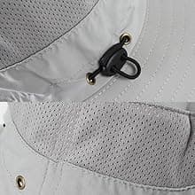 HUAMULAN 6" Super Wide Brim Sun Hats, Men and Women Bucket Hat for Fishing Hiking Garden Lawn Work Safari Camping Outdoor