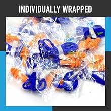 10 Pair Corded Reusable Ear Plugs for Shooting Range Ear Protection for Gun Range - Hunting Ear Plugs for Construction Firearm Ear Protection Shooting Gun Hearing Protection Earplugs Corded