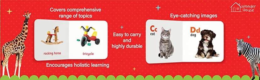 My First Library: Boxset of 10 Board Books for Kids