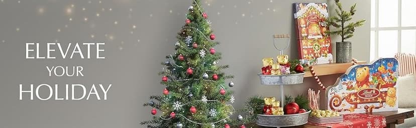 Lindt LINDOR Assorted Chocolate Candy Truffles Gift Box, Assorted Chocolate with Smooth, Melting Truffle Center, 7.6 oz.