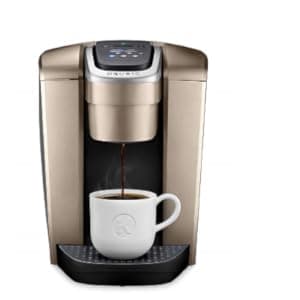 Keurig K-Elite Single Serve K-Cup Pod Coffee Maker, with Strength and Temperature Control, Iced Coffee Capability, 8 to 12oz Brew Size, Programmable, Brushed Silver