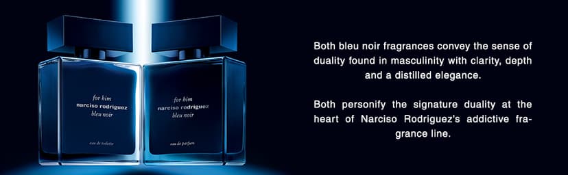 Narciso Rodriguez Bleu Noir for Men Eau de Toilette Spray, 1.6 Ounce
