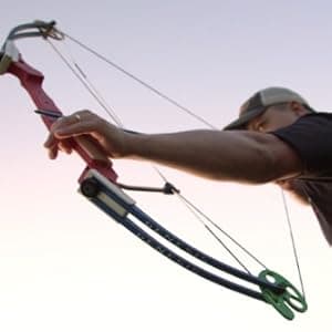 Genesis Archery Original Lightweight Compound Bow with Adjustable Aluminum Riser, 15"-30" Draw Length, 10-20 lb Draw Weight, for Kids and Adults, All Skill Levels