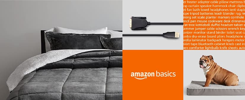 Amazon Basics Wet Dry Vacuum Cleaner, 4 gallon Shop, 3 HP Stainless Steel, Grey/Black