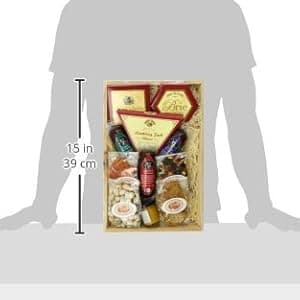 California Delicious Meat and Cheese Gift Crate Deluxe