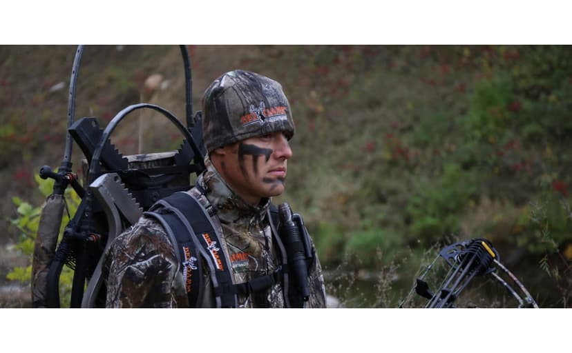 Big Game Captain XC Hang-On Treestand, Lightweight Steel Construction with 14 x 8 in. Flip-Back Flex-Tek Seat, 300 lbs Weight Rating