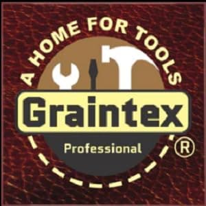 Graintex PS1234 10 Pocket Tool Pouch Oil Tanned Leather for Constructors, Electricians, Plumbers, Framers
