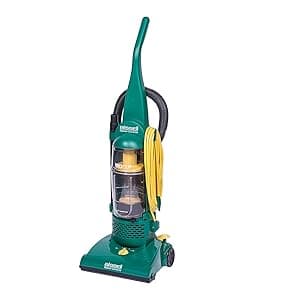 BISSELL BigGreen BGU1937T 13.5" Pro Cup Bagless Upright Vacuum with On-board Tools, 44" Height, 13.5" Wide, 13.2" Length, Polypropylene, 2 fl. oz. Capacity, Green