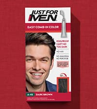 Just for Men Control GX Grey Reducing Shampoo, Gradual Hair Color with Keratin for Stronger Thicker and Healthier Looking Hair, 4 Fl Oz - Pack of 1 (Packaging May Vary)