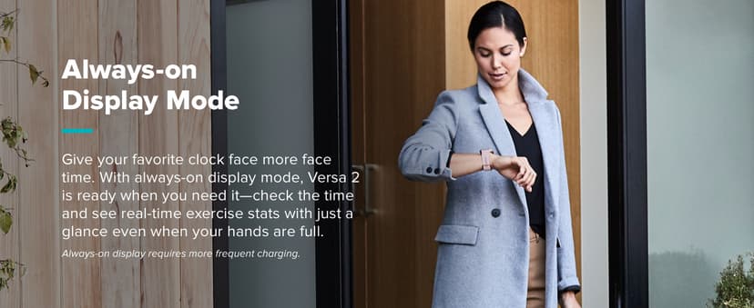 Fitbit Versa 2 Special Edition Health and Fitness Smartwatch with Heart Rate, Music, Alexa Built-In, Sleep and Swim Tracking, Smoke Woven/Mist Grey, One Size (S and L Bands Included)