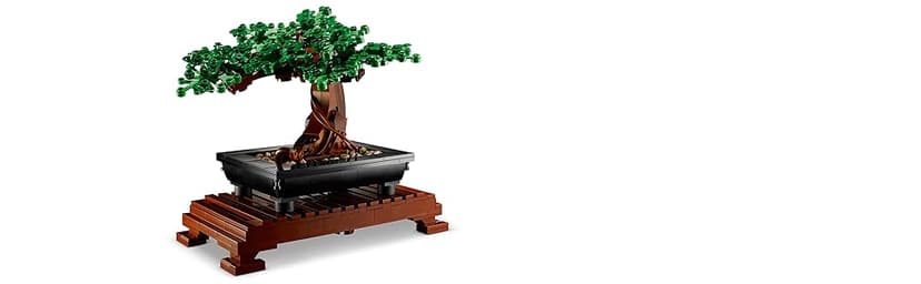 LEGO Icons Bonsai Tree Building Set - Artificial Bonsai Tree Plants for Home Decor, Adults Ages 18+ - Faux, Fake Plants for Table, Desk, Office - Birthday Gift for Men & Women - 10281