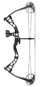 Diamond Archery Prism Fully Equipped Adjustable Durable Compound Bow, Right/Left Hand, 5-55 lbs Draw Weight, 295 FPS