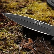 Smith & Wesson 9" H.R.T Double Edged Boot Knife with High Carbon Stainless Steel Blade
