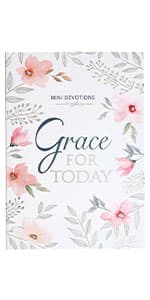Mini Devotions Grace For Today - 180 Short and Encouraging Devotions on Grace, Pocket Size Gift Book for Women