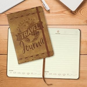 Page-A-Day Artisan Travel Journal (Diary, Vegan Leather Notebook) 1441331336