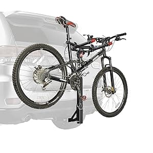 Allen Sports Deluxe 2-Bike Hitch Mount Rack , Silver/Black (522RR)